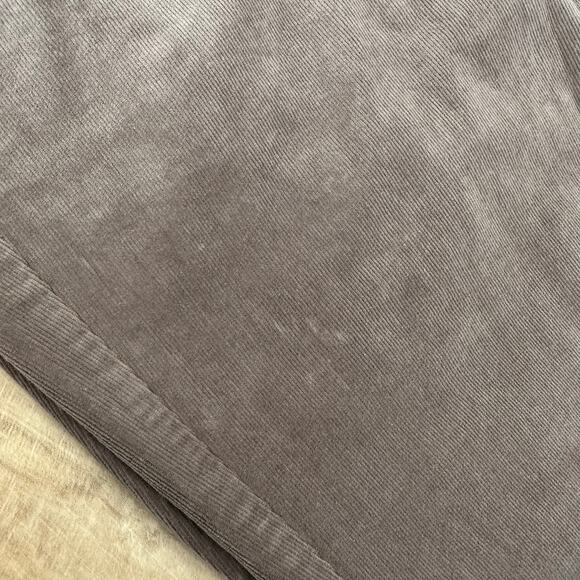 Eileen Fisher Organic Cotton Stretch Corduroy Straight Pant Taupe S - Picture 12 of 12